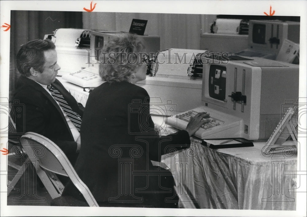 1981 Press Photo IBM Desktop - Historic Images