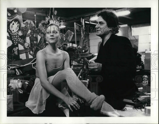 1984 Press Photo Ballerina, Carol Marie Strzak marries David Mc Dougall - Historic Images