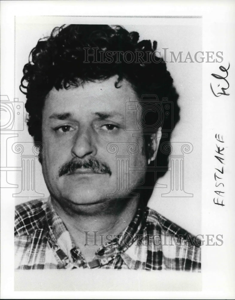 1989 Press Photo James William Kirby suspect in the Karen La Spina murder - Historic Images