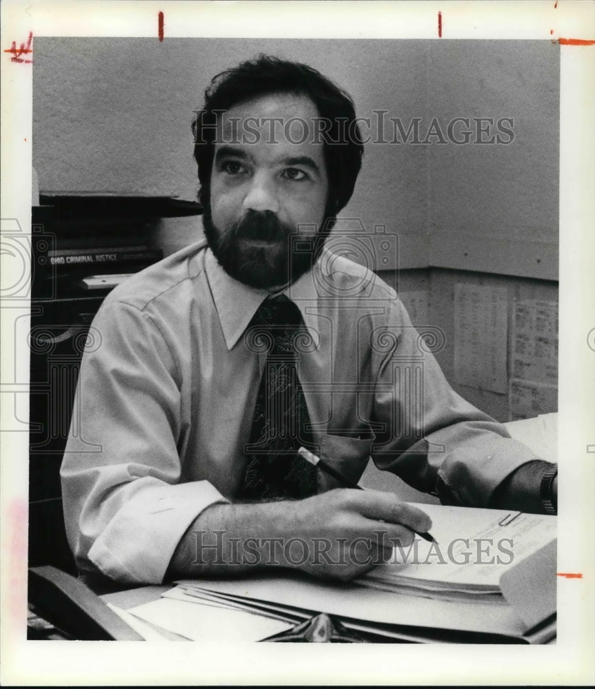 1979 Press Photo Bill Kurtz at Juvenile Court - Historic Images