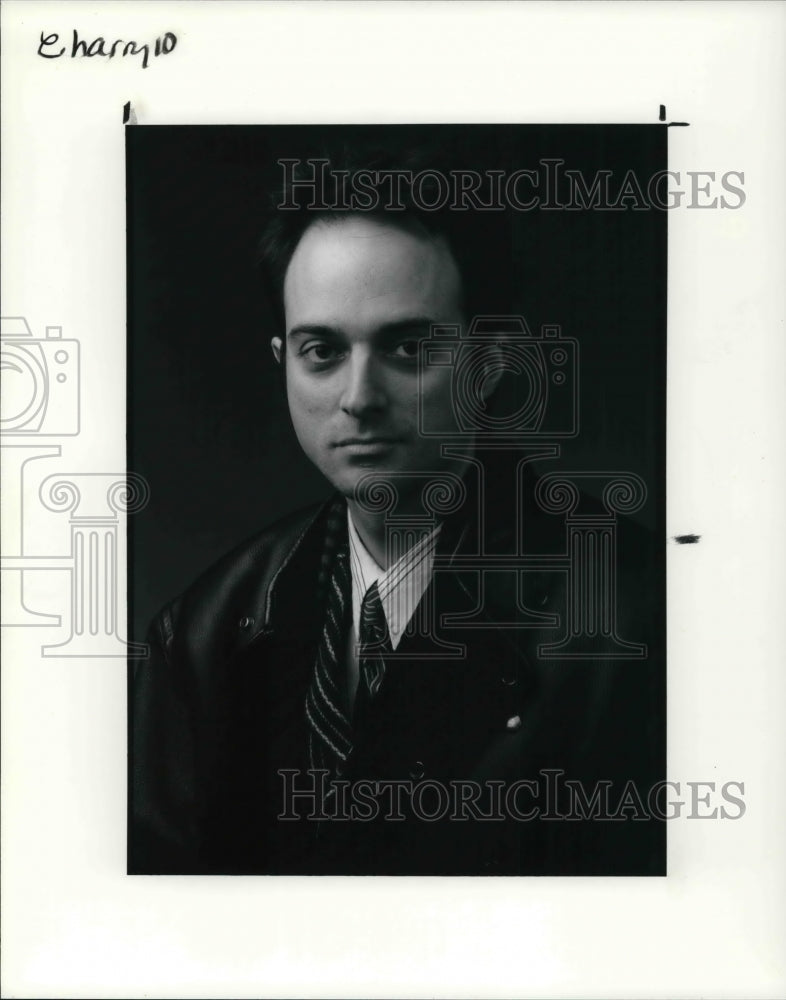 1990 Press Photo Playwright Harry Kondoleon - Historic Images