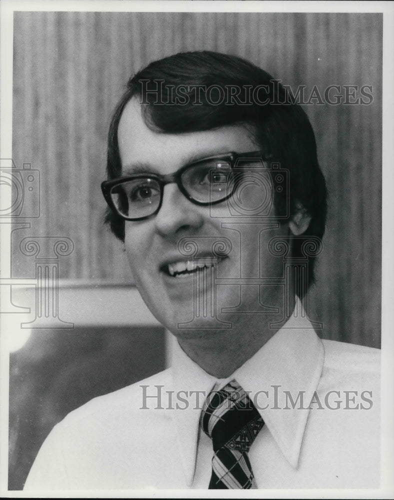 1977 Press Photo Glen Konet, Sports Agent - Historic Images