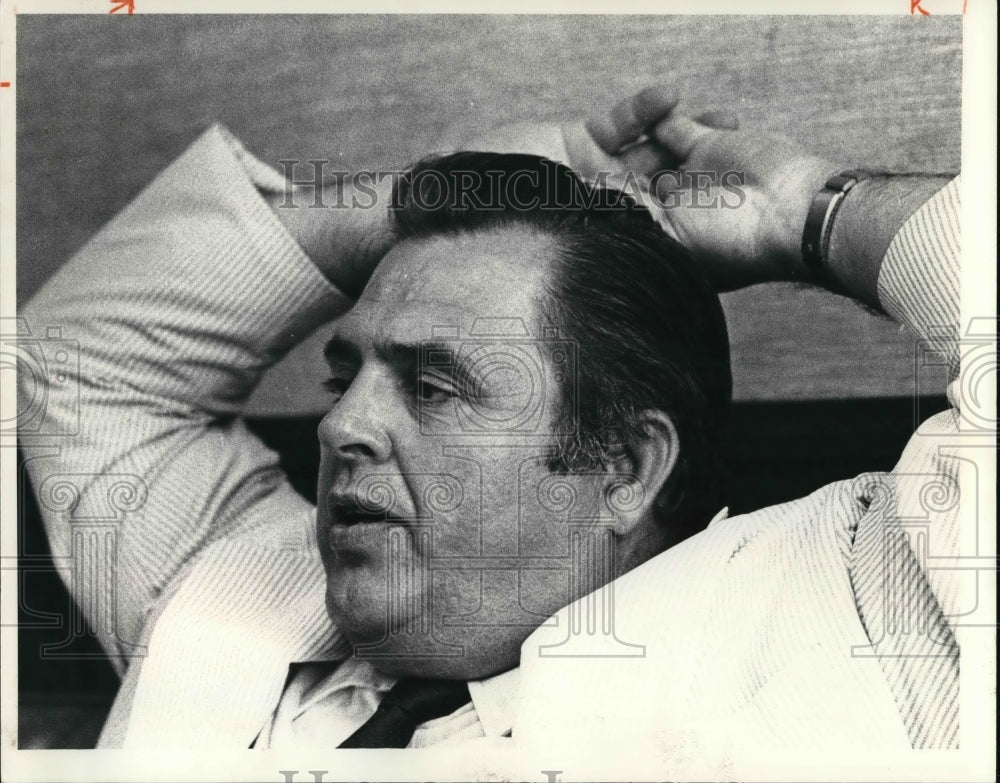 1981 Press Photo Bud Jones - Historic Images