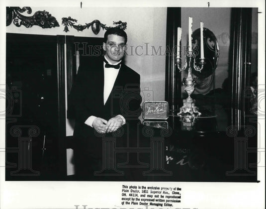 1988 Press Photo Jordan at the Piano - Historic Images