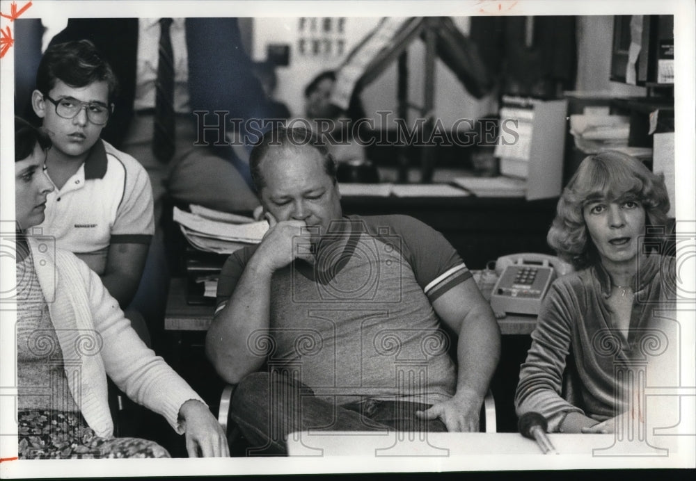 1981 Press Photo Raymond Kennedy foster kid at Freedom School - Historic Images