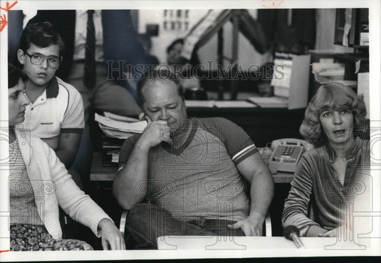 1981 Press Photo Raymond Kennedy foster kid at Freedom School - Historic Images