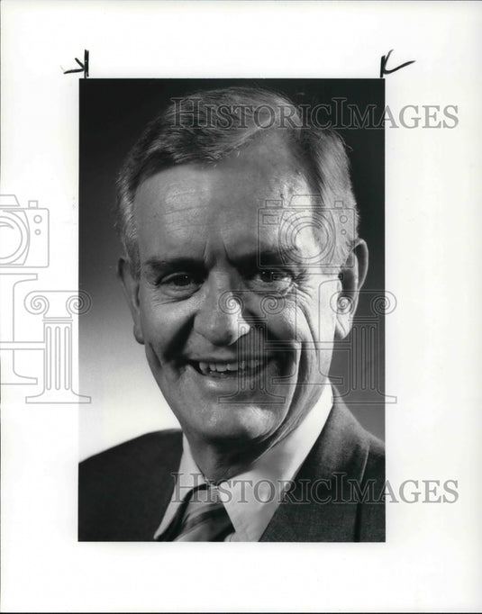 1986 Press Photo James W Howe Pres. of Nat'l Alliance for the Mentally Ill. - Historic Images