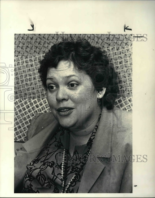 1985 Press Photo Marilyn Moats Kennedy author - Historic Images
