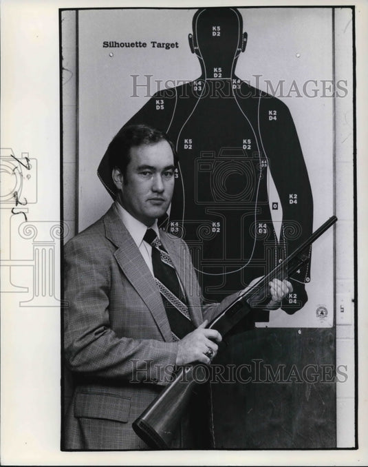 1978 Press Photo George Lyford, Media Coordinator, FBI - Historic Images
