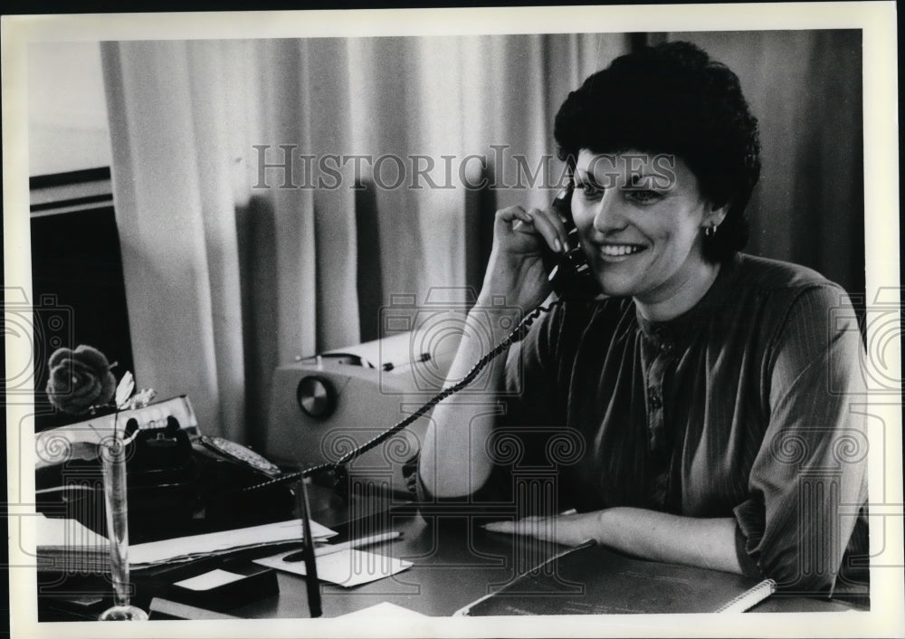 1979 Press Photo Soc National Bank Mrs Rita Janiak - Historic Images