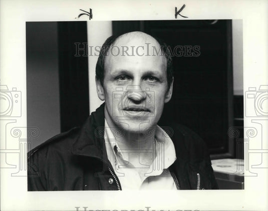 1985 Press Photo Lieutenant John C. James - Historic Images