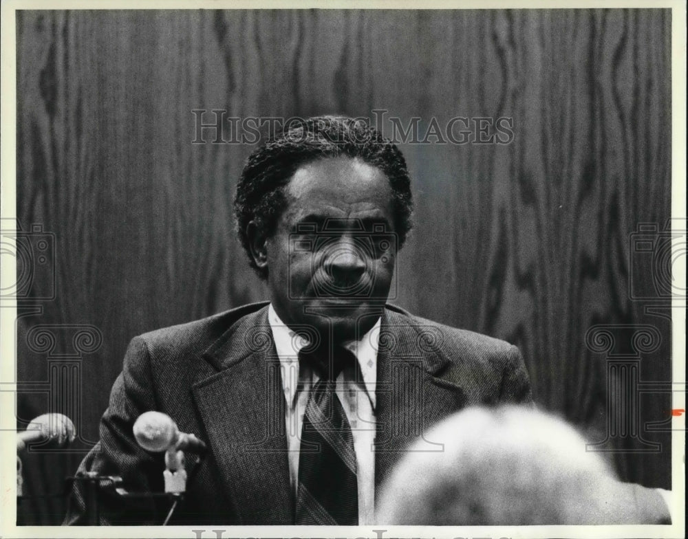 1979 Press Photo Rev. Charles O. Johnson - Historic Images