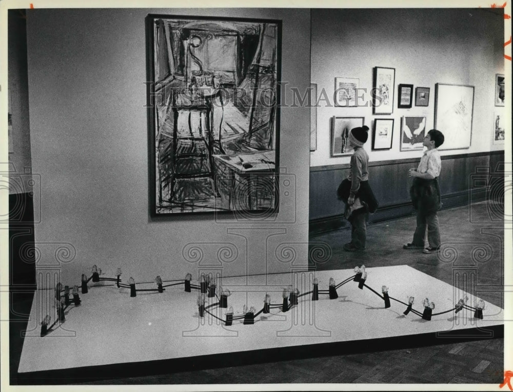 1980, Students at Cleveland Institute of Art - cva25434 - Historic Images