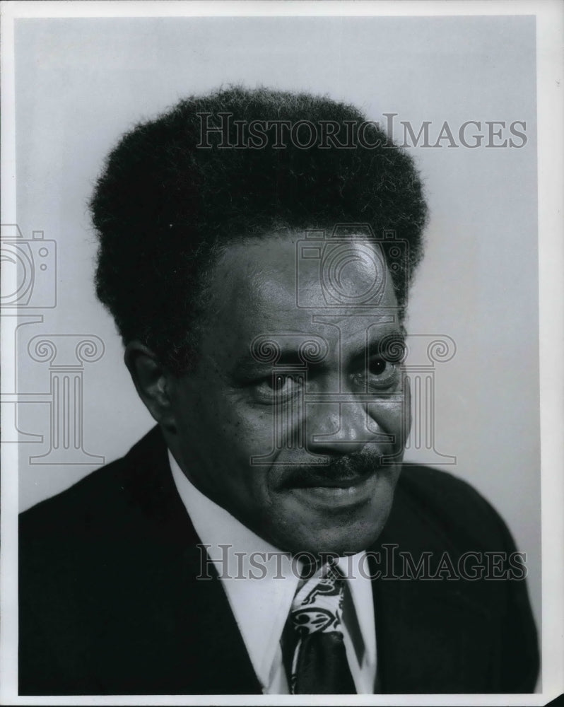 1973 Press Photo Charles O. Johnson, deacon in Cleveland Catholic Diocese - Historic Images