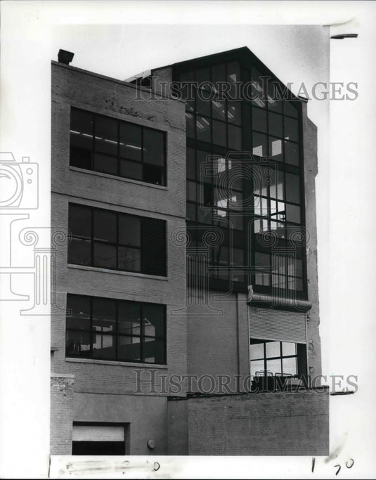 1989 Press Photo Cleveland Institute of Art, Mc Cullough Center for Visual Arts - Historic Images