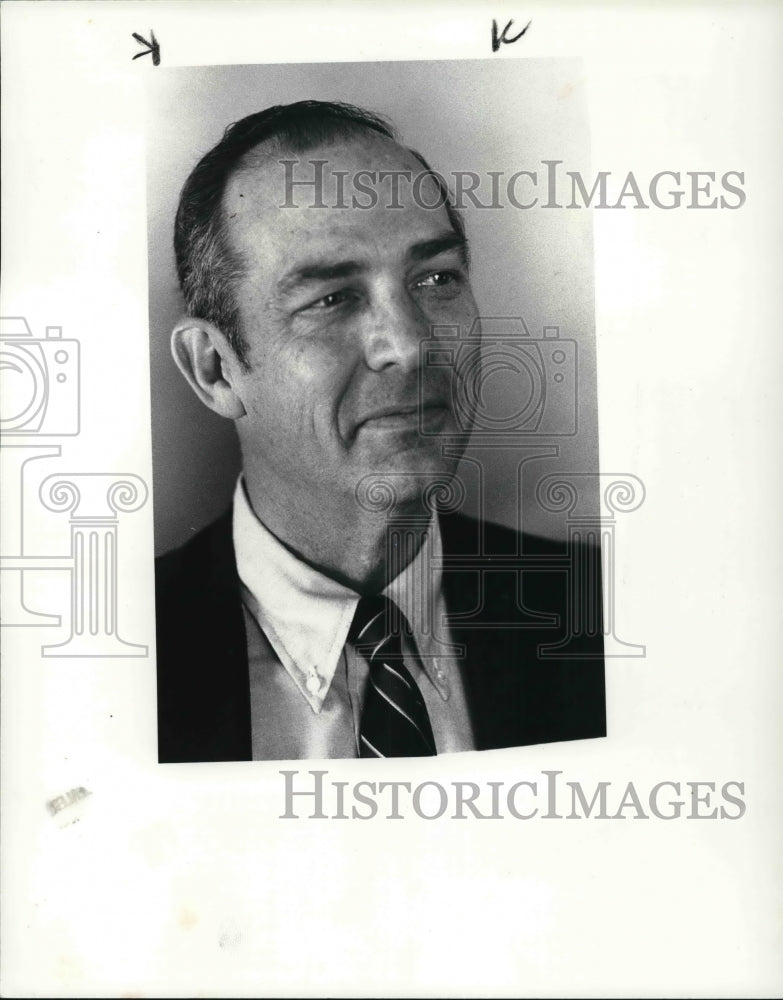 1985 Press Photo Jerry Jaret Chairman of Ameritrust - Historic Images