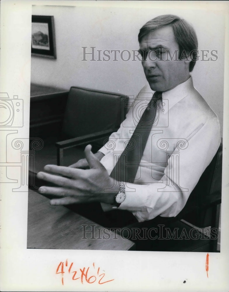 1978 Press Photo Jerry J Jasinowski Asst. Sec. for Policy for Dept. of Commerce - Historic Images