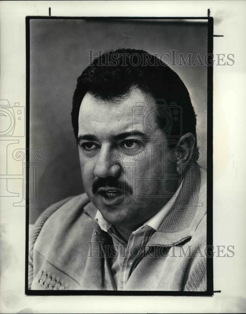 1988 Press Photo CPPA Press conference with President Joseph James - Historic Images