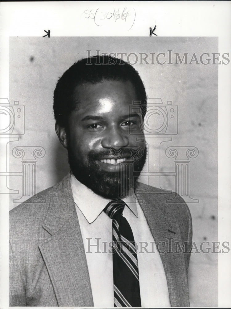 1982 Press Photo Harry Jones, an American football player - cva25817 - Historic Images