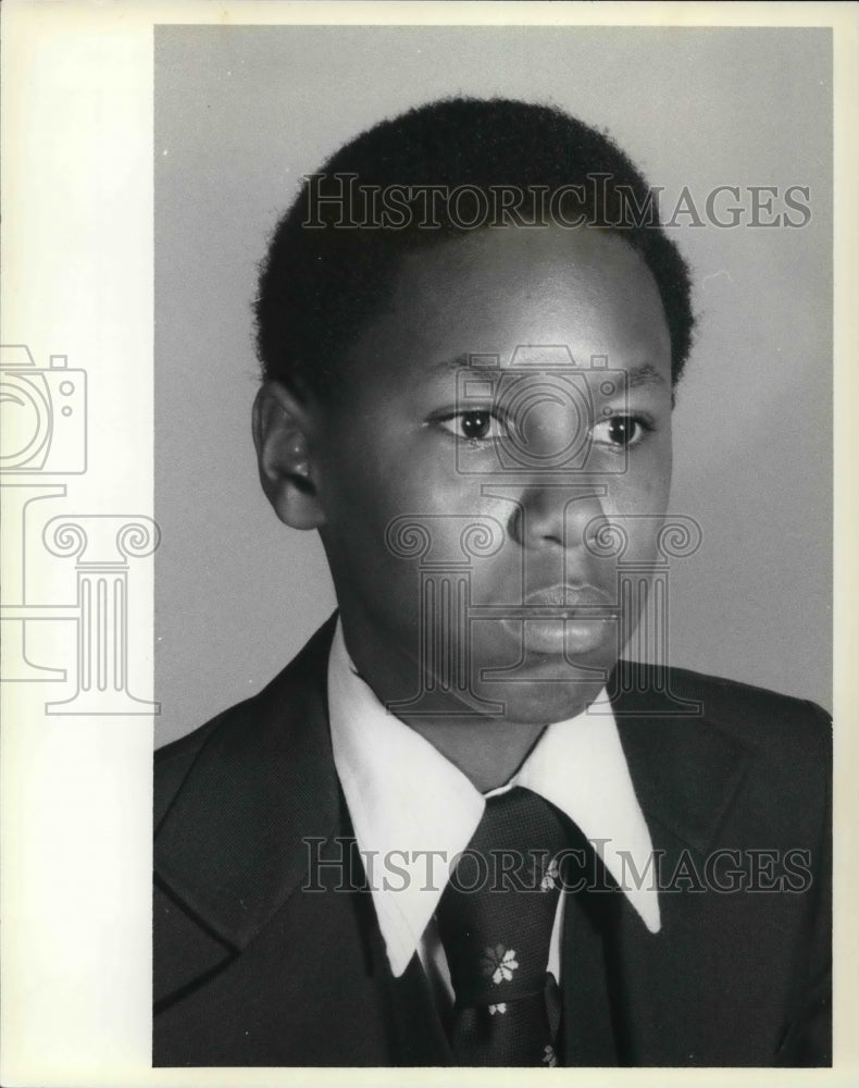 1978 Press Photo Gregory Jones - Historic Images