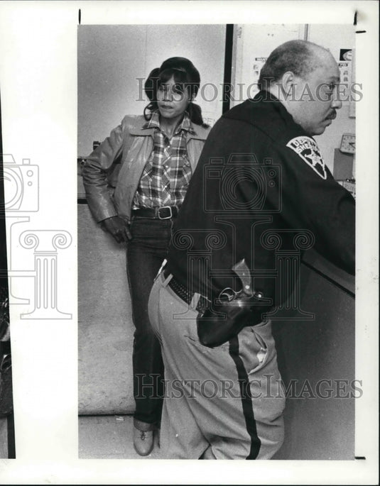 1982 Press Photo Loreita Jenkins,Killer Jenkins' wife - Historic Images