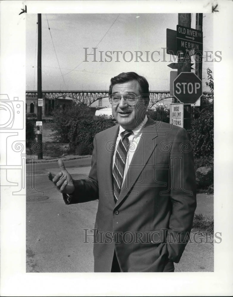 1985 Press Photo Keeva Kekst Architect - Historic Images