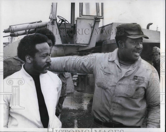 1973 Press Photo Leroy Sturdivant and Ike Seals - cva26091 - Historic Images