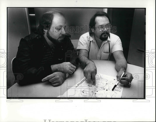 1988 Press Photo William And David Kanzed - Historic Images