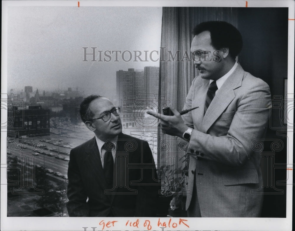 1977 Press Photo Robert L. Lewis, president of the CCC trustees - cva26241 - Historic Images