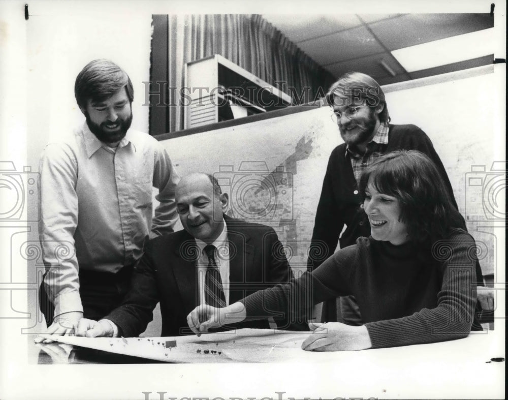 1983 Press Photo Center for Neighborhood Development - Historic Images