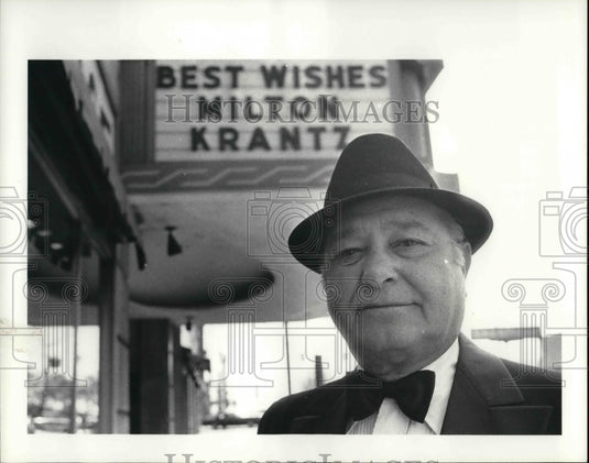 1983 Press Photo Milton Krantz - Historic Images