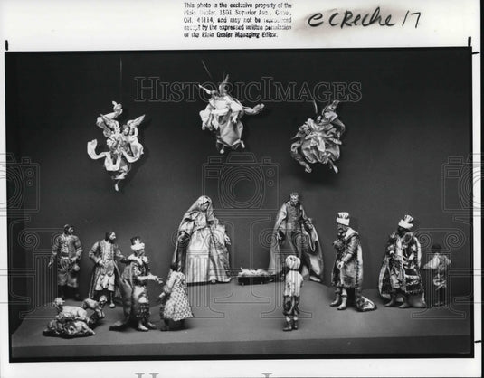 1988 Press Photo Manger scene at the Art Museum - Historic Images