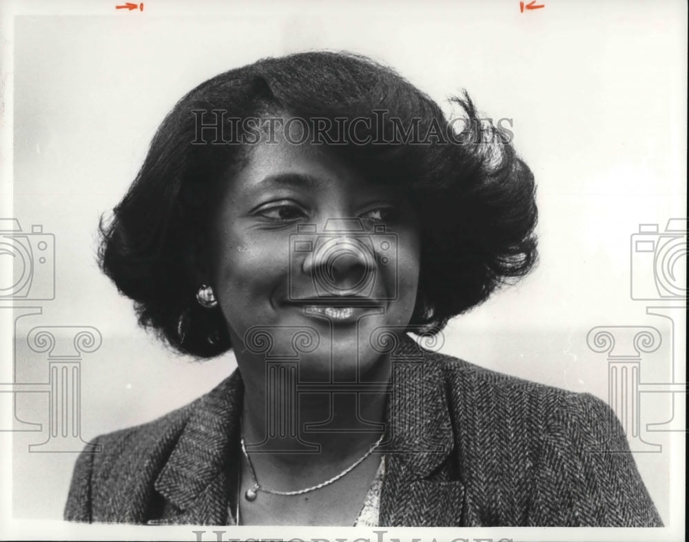 1981 Press Photo Elaine Larkins - Historic Images