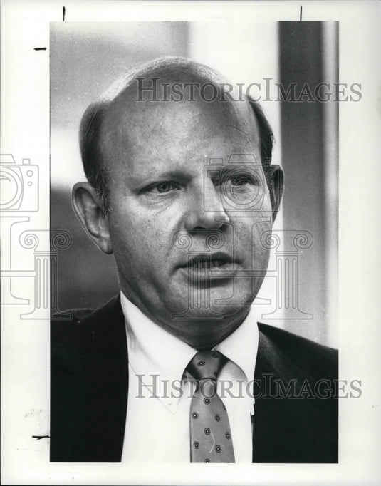 1989 Press Photo William G. Kelly, Arthur Andersen & Co. - Historic Images