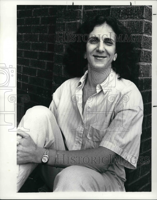 1987 Press Photo Fern Levy, Board Member of the Women's Building Project - Historic Images
