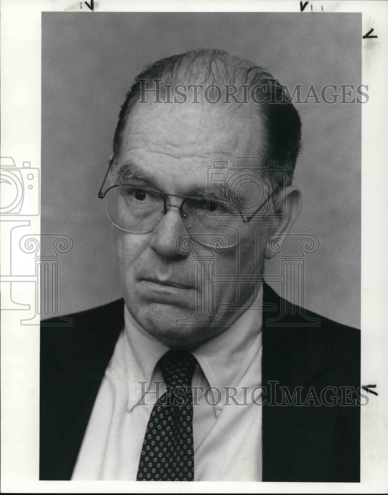 1984 Press Photo Lyndon H. La Rouche Jr., Democratic Presidential Candidate - Historic Images