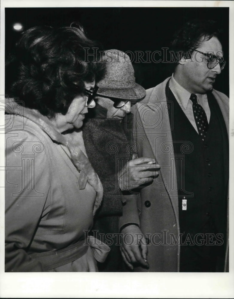 1983 Press Photo Angelo Lonardo with wife, Mary - Historic Images