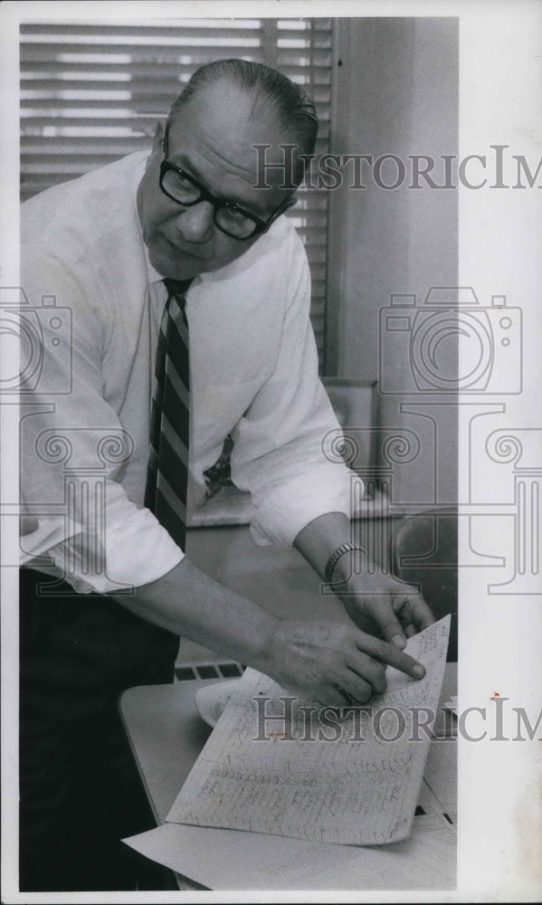 1967, William Kubes Board of Education Registration Expert - Historic Images