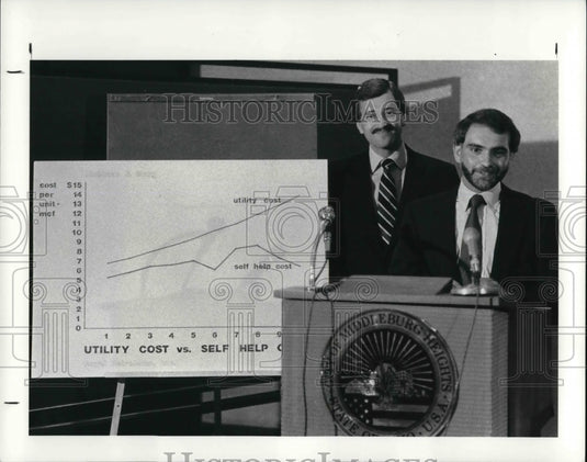 1983 Press Photo Royal Petroleum Properties Inc. Chairman, Frank Hall - Historic Images