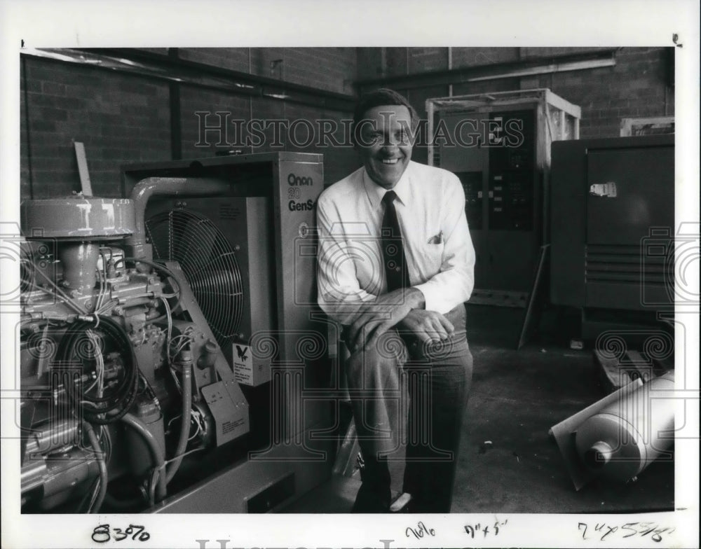1939, Charles McDonald, founder of McDonald Equipment Company - Historic Images