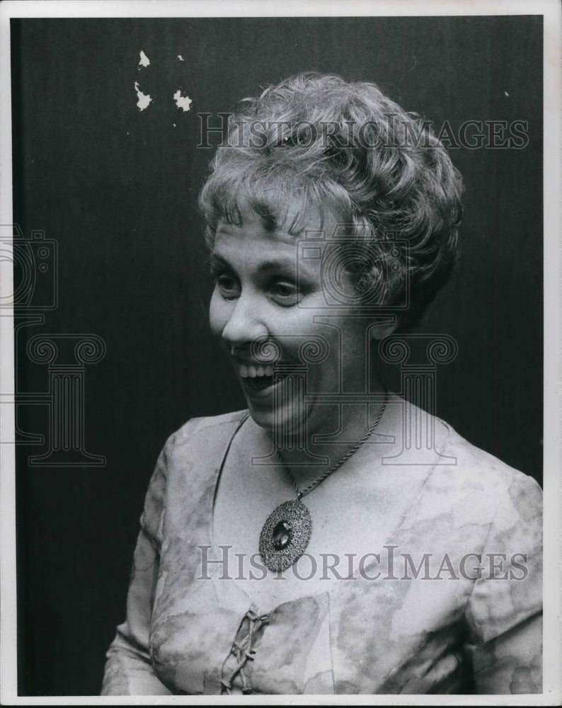 1971 Press Photo Mrs. Wm J. Duhig at the HELP dinner dance fund raising event - Historic Images