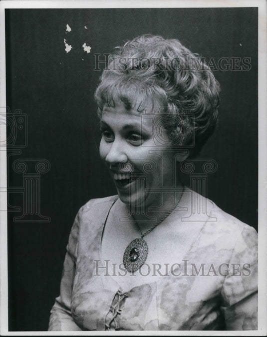 1971 Press Photo Mrs. Wm J. Duhig at the HELP dinner dance fund raising event - Historic Images
