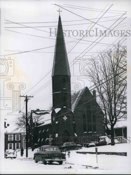 1960 Press Photo St. Philip's Episcopal Church, Harrodsburg, Ky- Historic Images