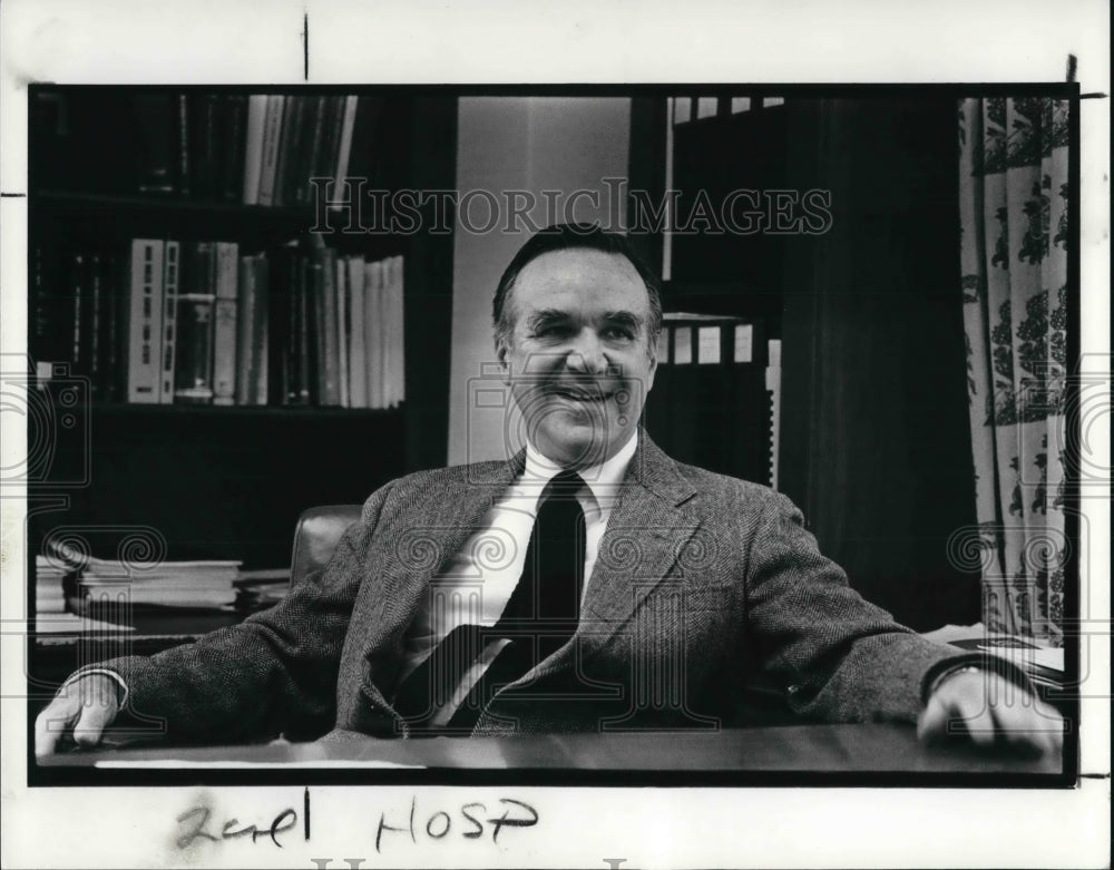 1988 Press Photo John McClatchey, lawyer &amp; new Pres of Woodruff Foundation - 573-Historic Images