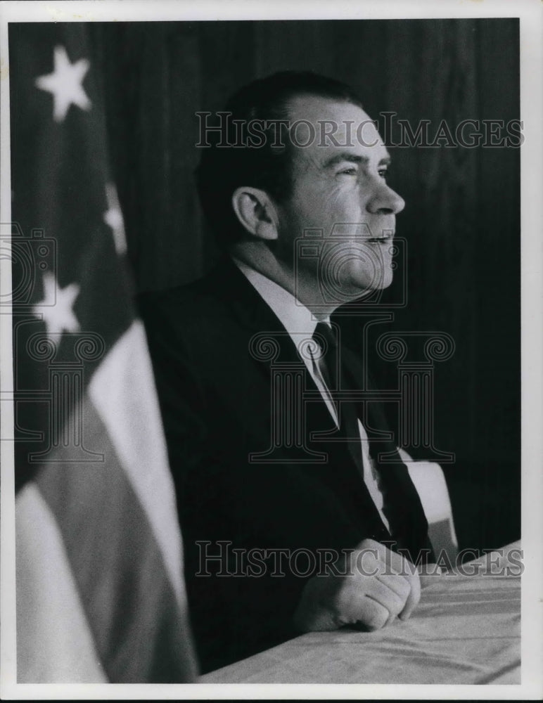 1966 Press Photo Former VP Richard M Nixon - Historic Images