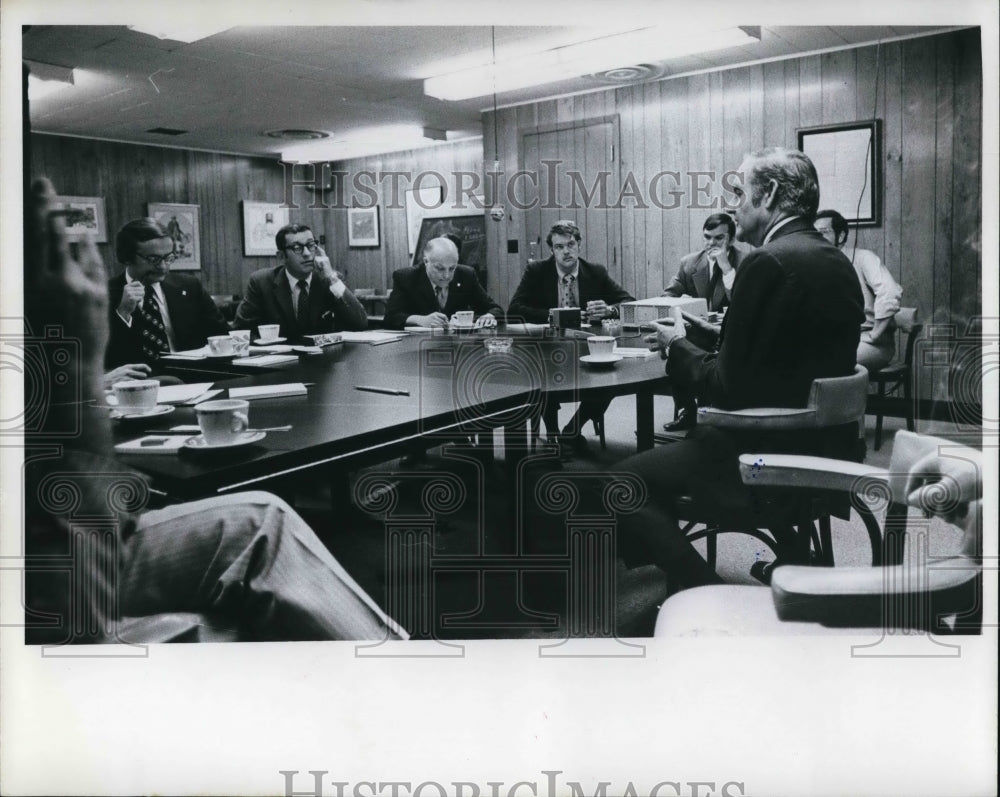 1972, Senator George McGovern at PD - Historic Images