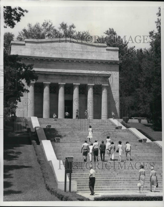 1976 Press Photo Abraham Lincoln Birthplace National Historic Site - Historic Images