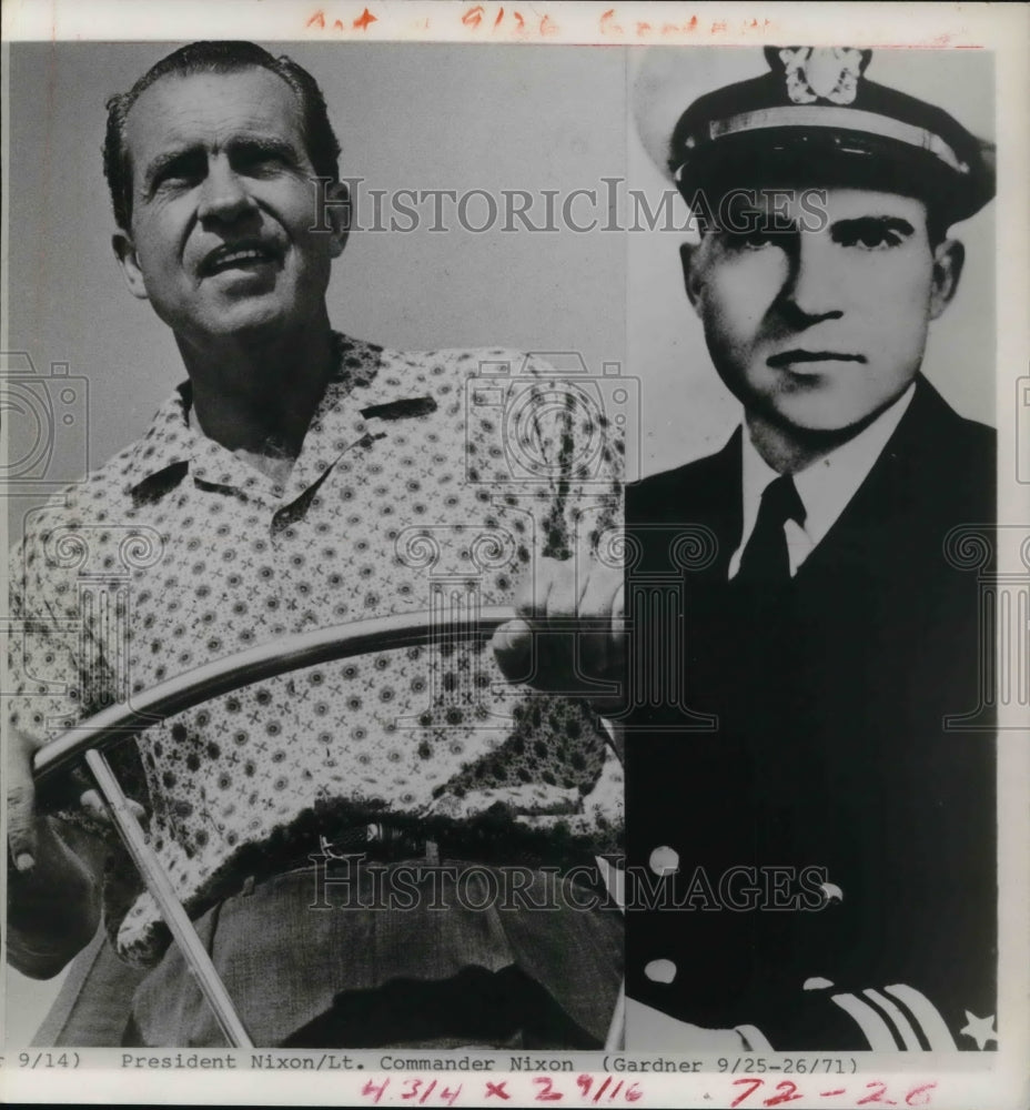 1942 Press Photo Richard Nixon in 1942 - Historic Images