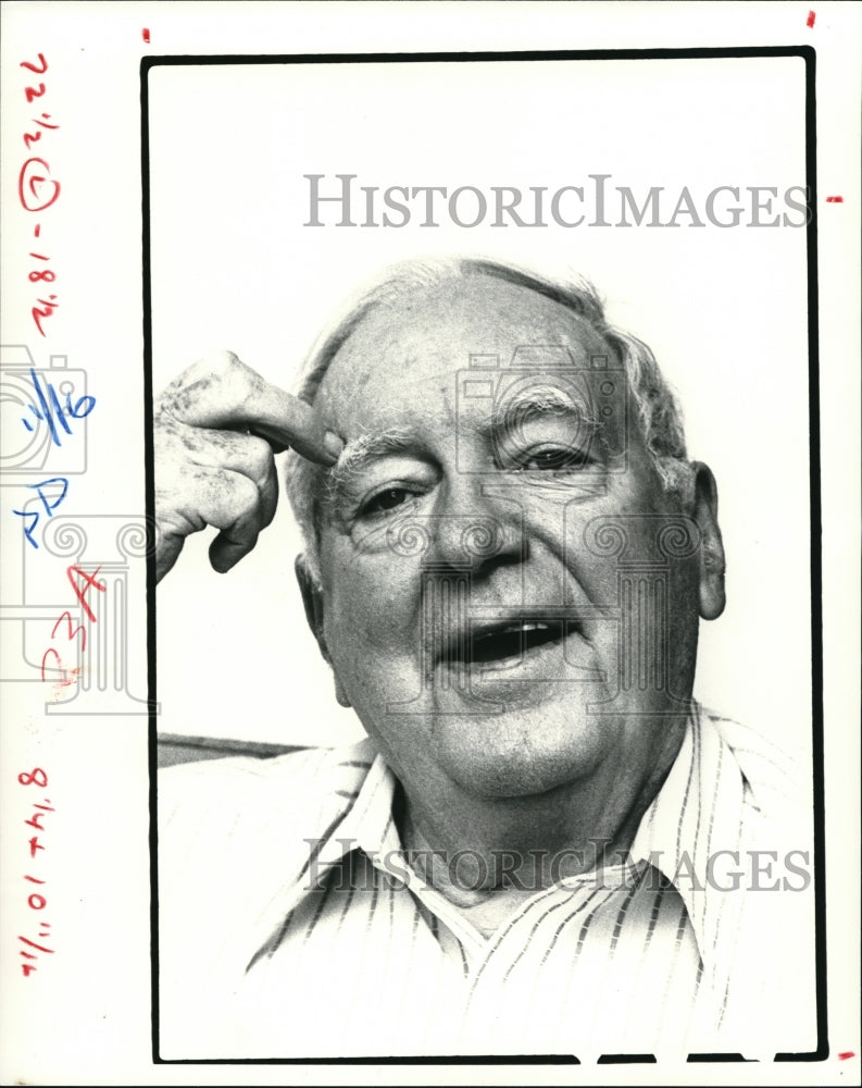 1980 Press Photo Actor Pat O'Brien - cva32356 - Historic Images