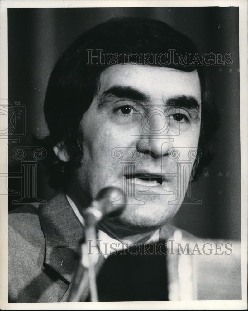 1972 Press Photo Nick Mileti American author,businessman, sports entreprenuer - Historic Images